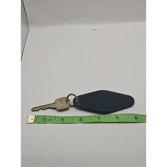 Vintage Hotel Motel Room Key Fob & Key #219 - Picture 9 of 12